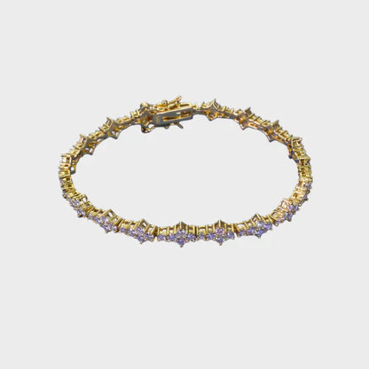 Moissanite Spike Bracelet