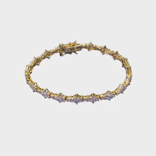 Moissanite Spike Bracelet